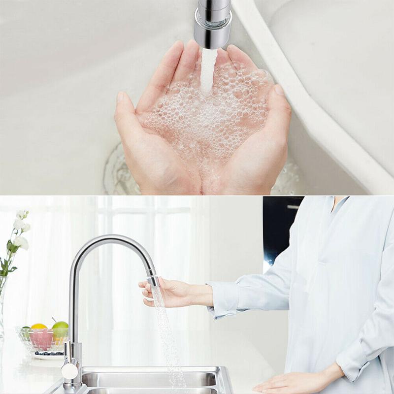 Rotatable Dual-Function Bubbler Faucet Head bathroom kitchen