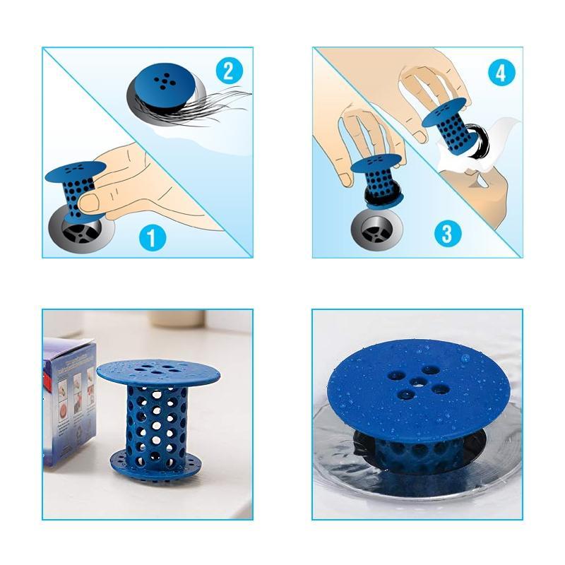 Anti-clogging Drainage Protector, 3 PCs bathroom