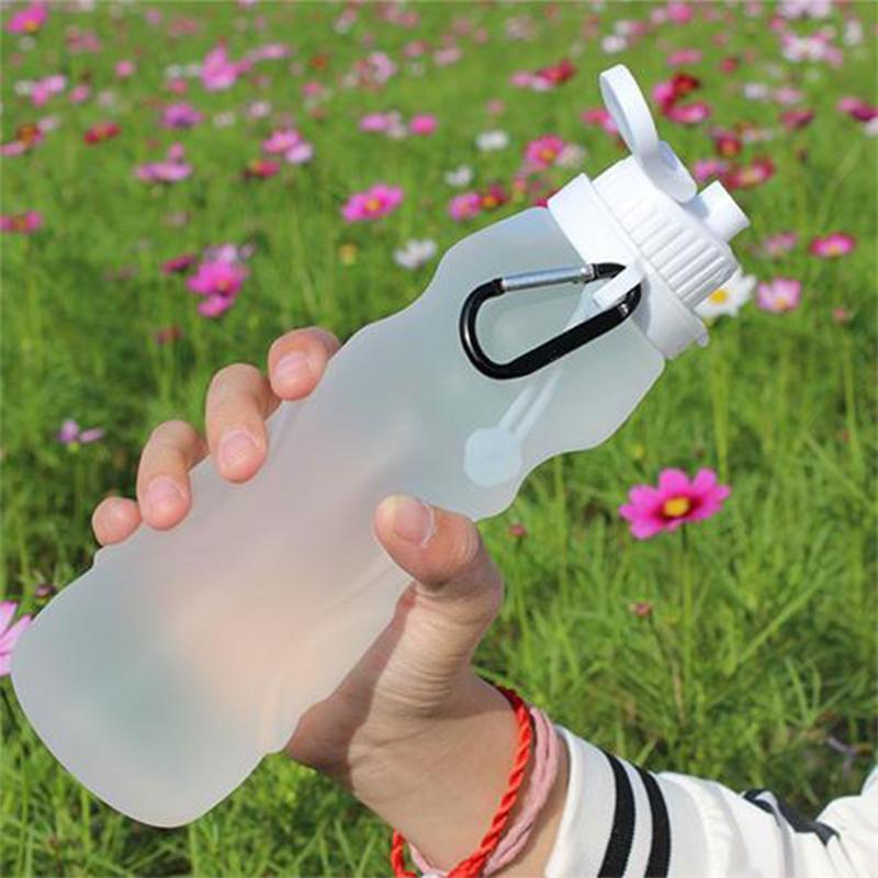 Foldable Silicone Water Bottle kitchen Kitchen & Dining