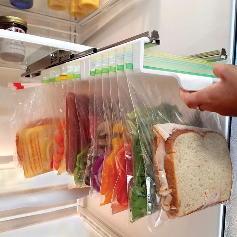 Fridge Fresh-Keeping Bag Rack Organizer Set kitchen Kitchen & Dining storage