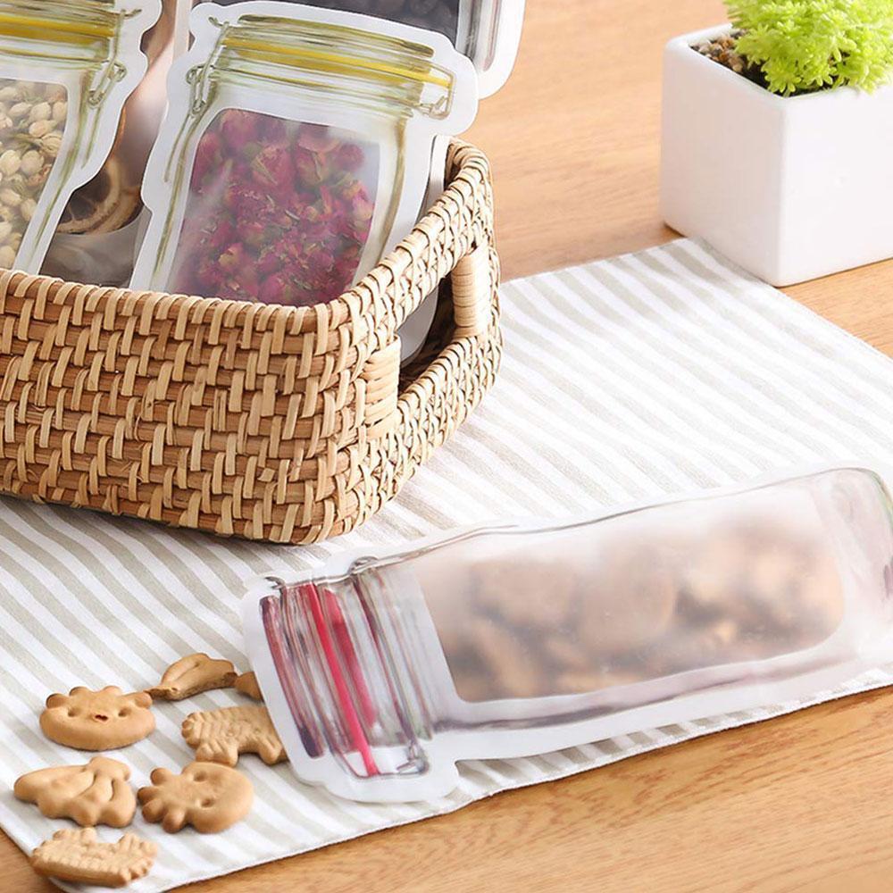 Jar Zipper Bags, set of 5 kitchen Kitchen & Dining storage