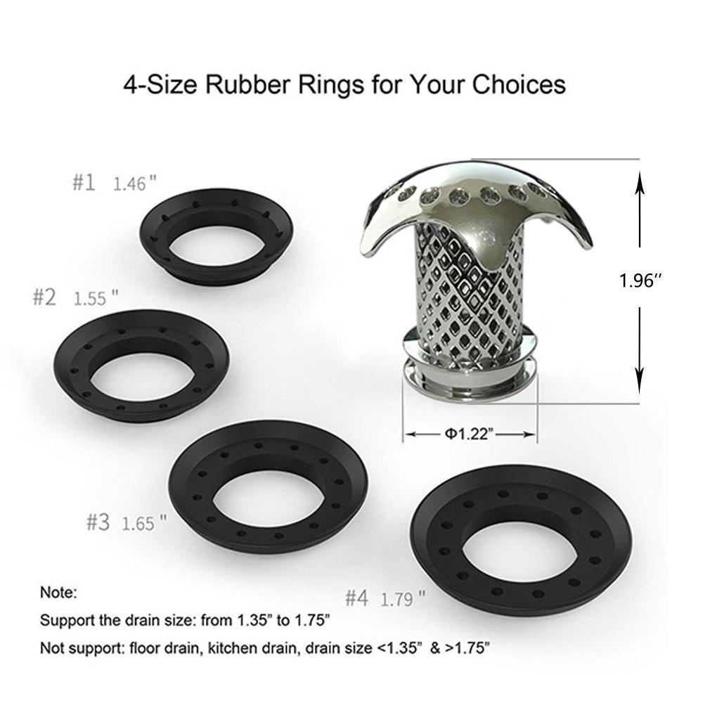 Drain Hair Catcher Protector Strainer bathroom cleaning