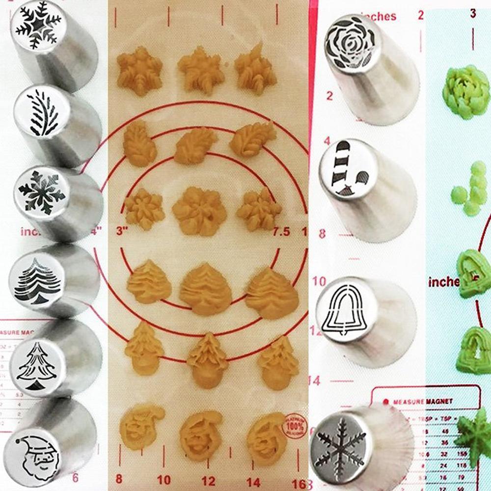 Christmas Baking Nozzles Kit kitchen Kitchen & Dining