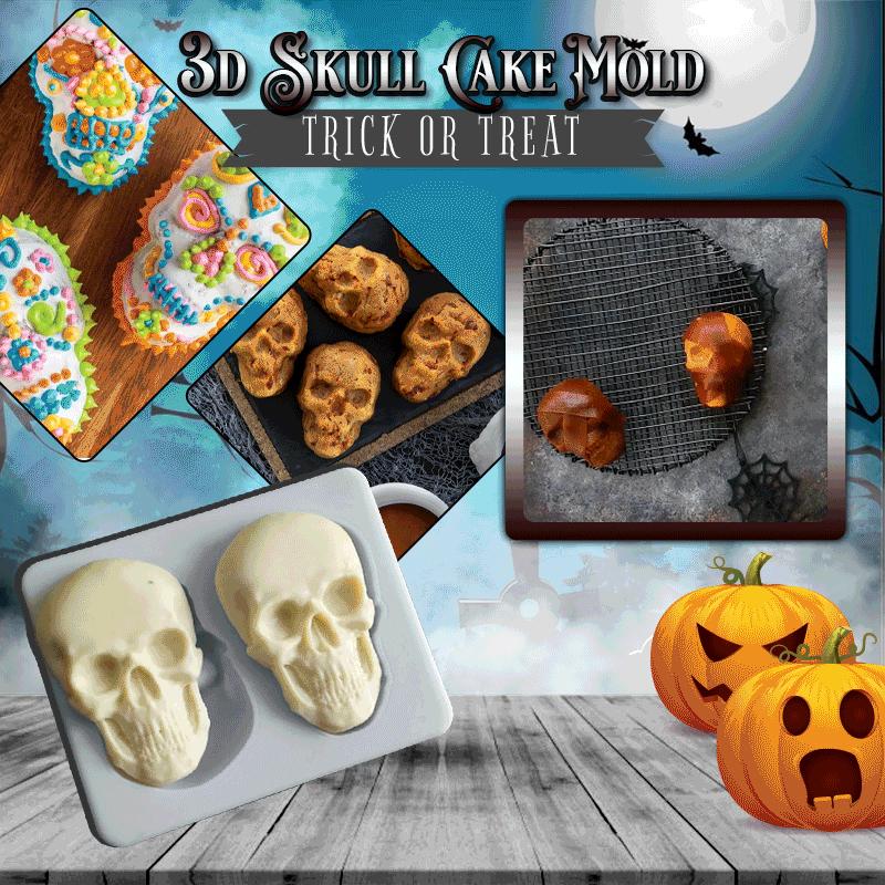3D Skull Cake Mold kitchen Kitchen & Dining