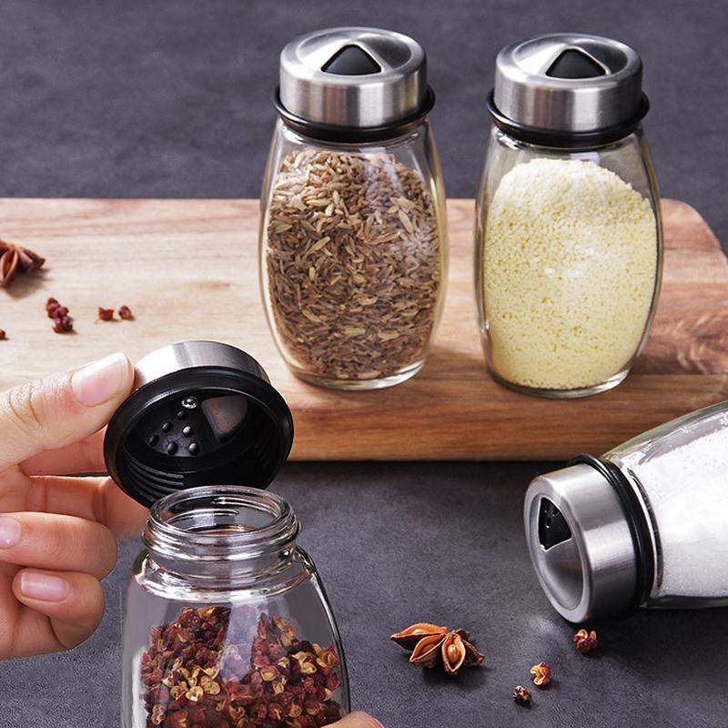 Kitchen Seasoning Jars (3 PCs) kitchen Kitchen & Dining