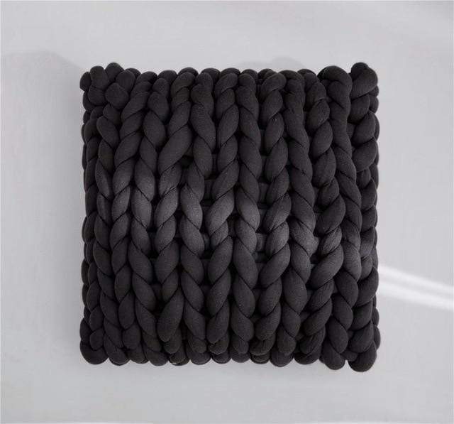 Soft Braid Throw Pillow