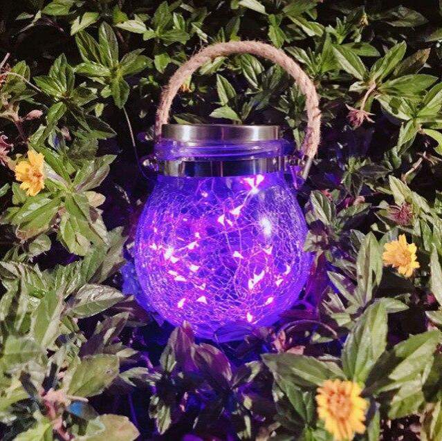 Solar Copper Wire Ball Glass