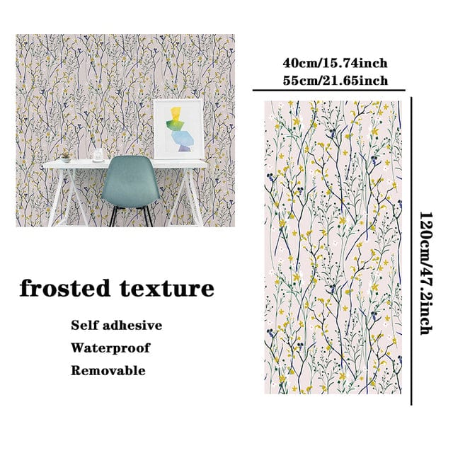 Vintage Floral Peel and Stick Wallpaper