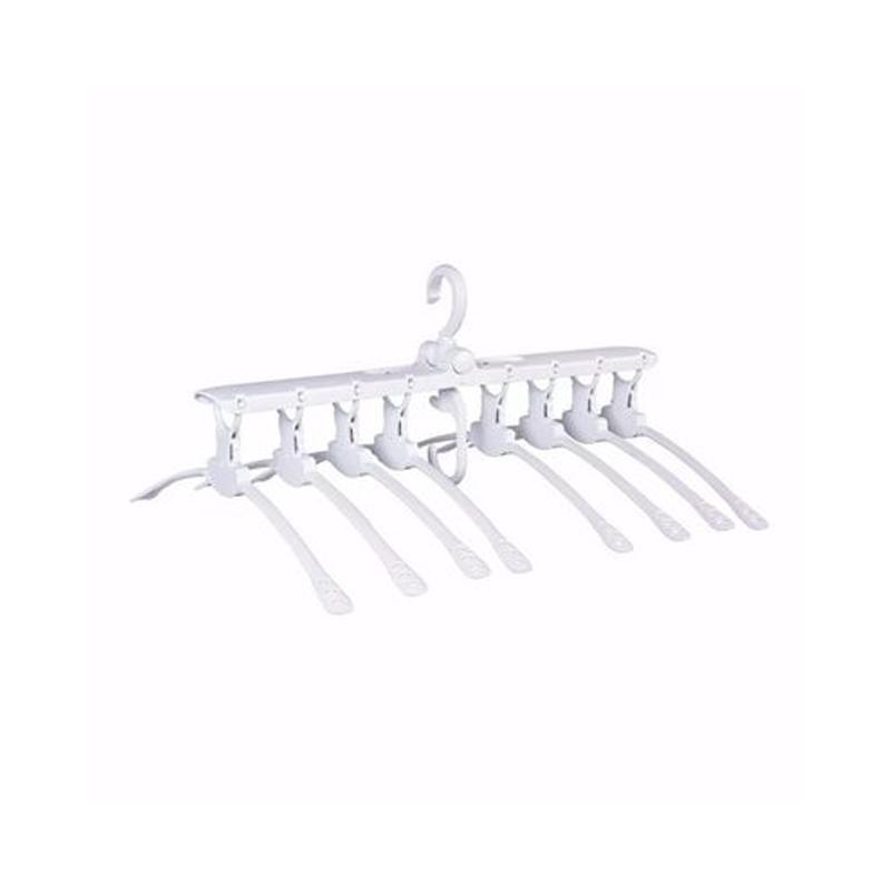 8 In 1 Multifunctional Folding Hanger For Space Saving Closet & Storage storage