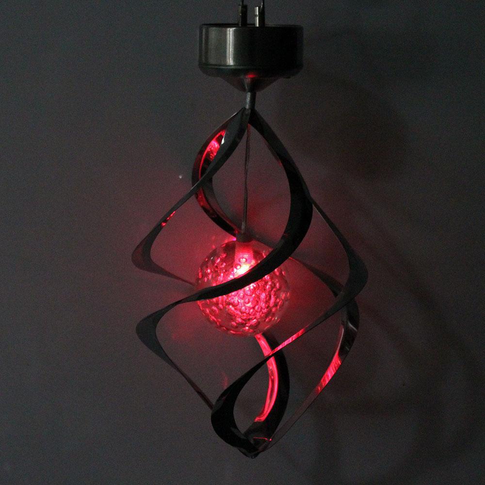 AGPtEK Solar Power LED Color Changing Wind Chime For Outdoor Garden Courtyard __stock:50 Low stock refund_fee:1200 String & Fairy Lights Warranty