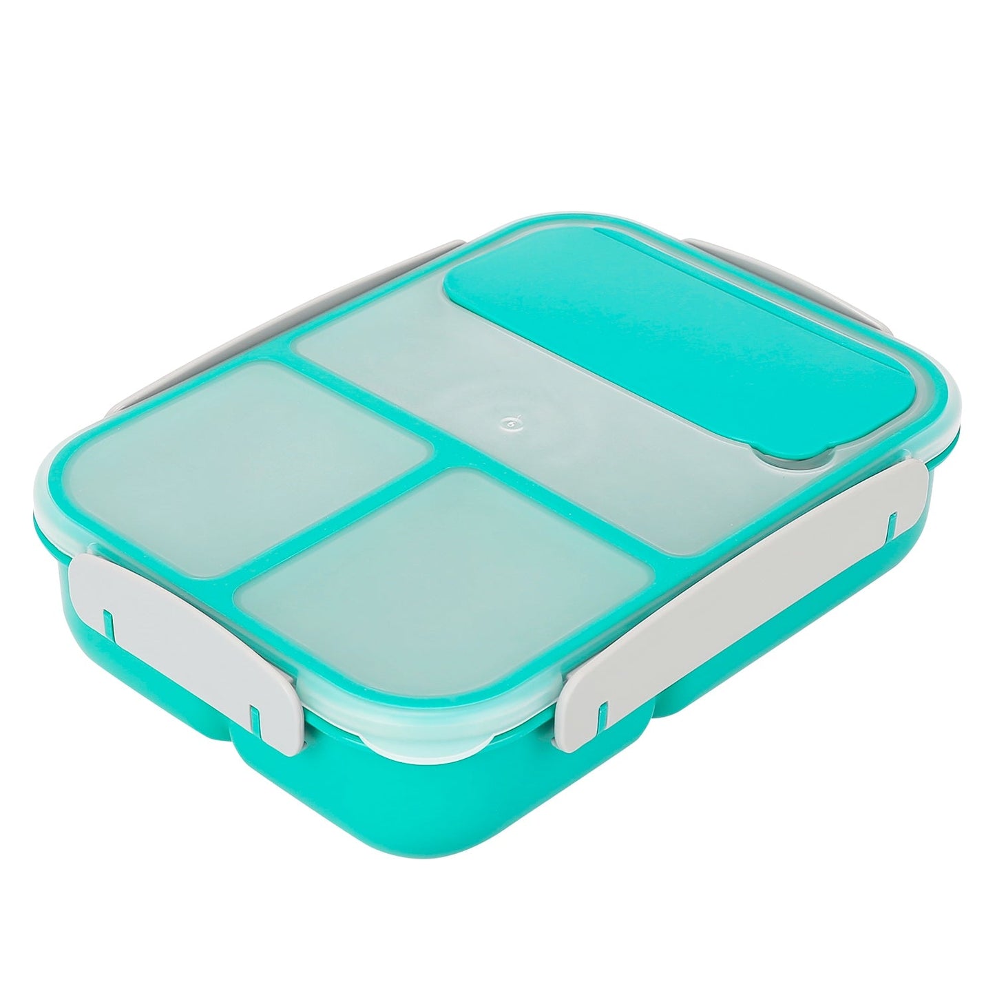 Bento Box Portable Lunch Box Picnic Food Storage with 3 Compartments Green __stock:50 Kitchen & Dining Low stock refund_fee:1200