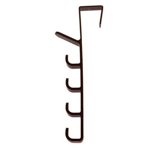 Cabinet Drawer Door Hook Coat Clothes Bag Towel Storage Holder Brown __stock:100 Closet & Storage refund_fee:800