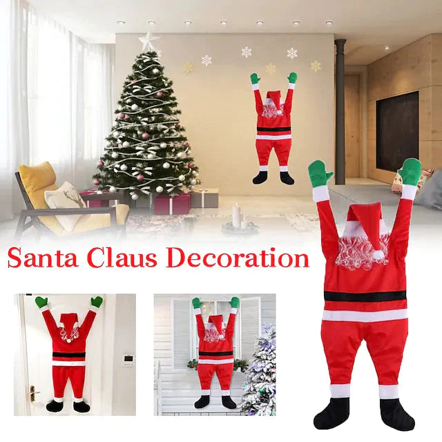 Christmas Climbing Hanging Santa Claus Decor __stock:200 Holiday Decor & Apparel refund_fee:1200