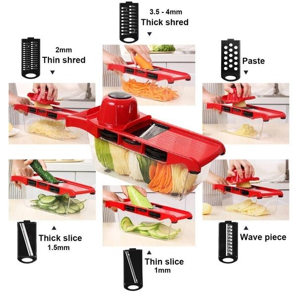 Creative Mandoline Slicer Vegetable Cutter with Stainless Steel Blade __stock:400 Kitchen & Dining refund_fee:1200