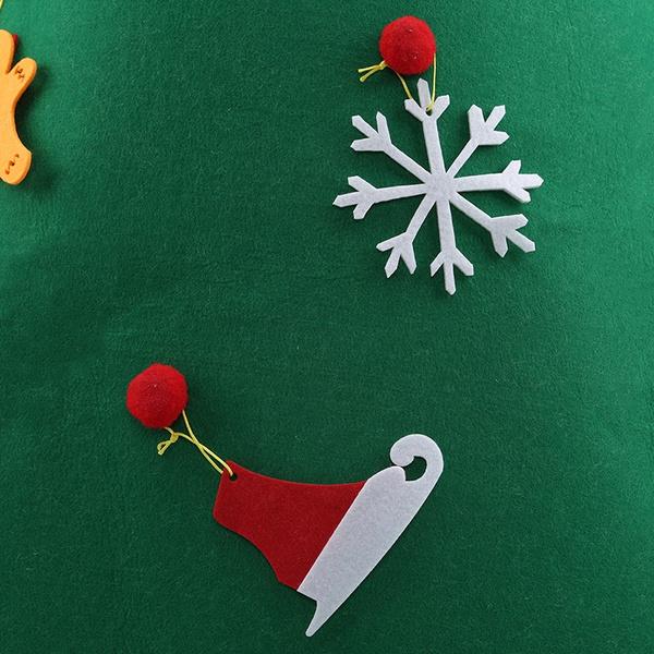 DIY 3D Felt Christmas Tree Upgraded Toddler Christmas Tree __stock:100 Holiday Decor & Apparel refund_fee:800