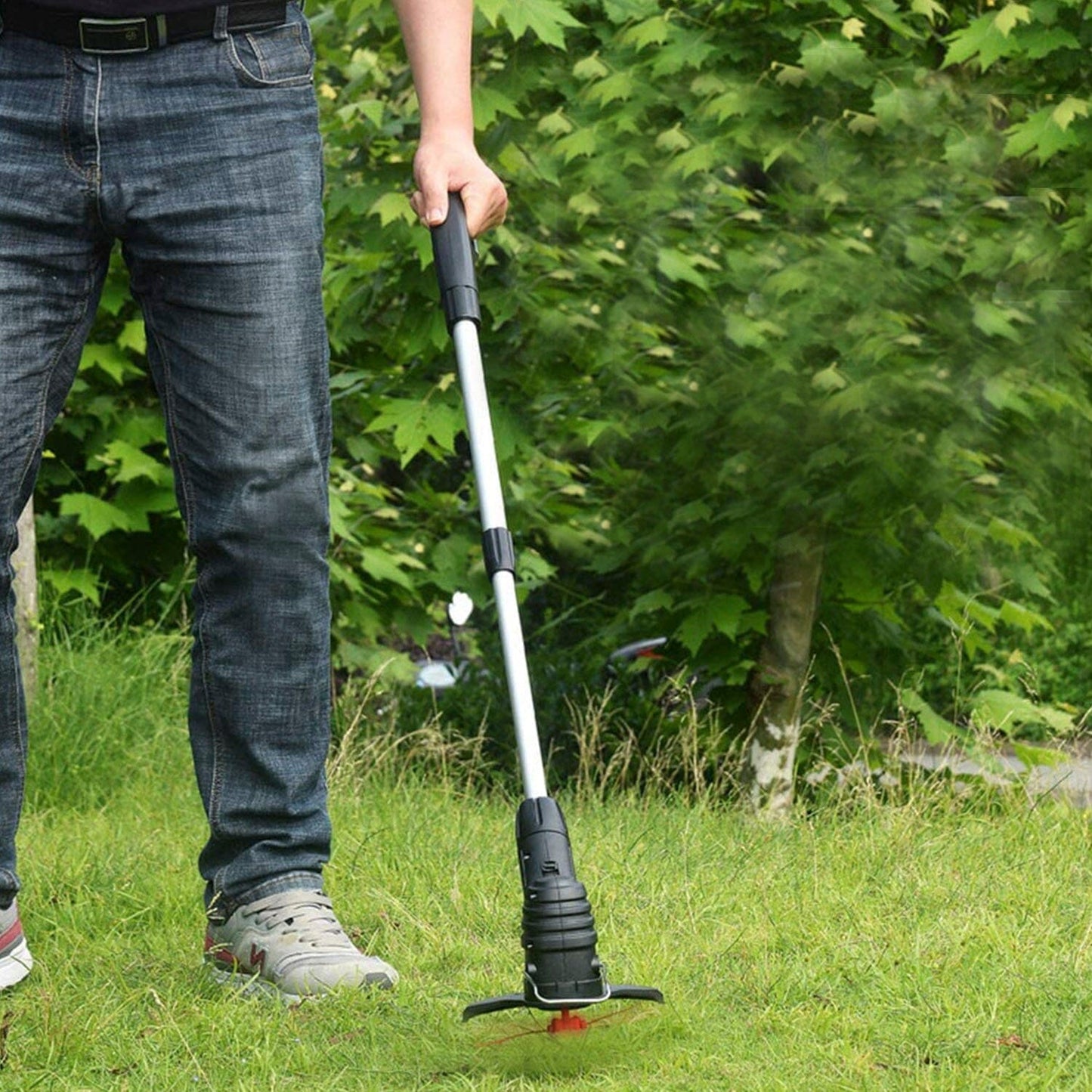 Electric Cordless Grass Trimmer __stock:50 Garden & Patio refund_fee:1200 Warranty