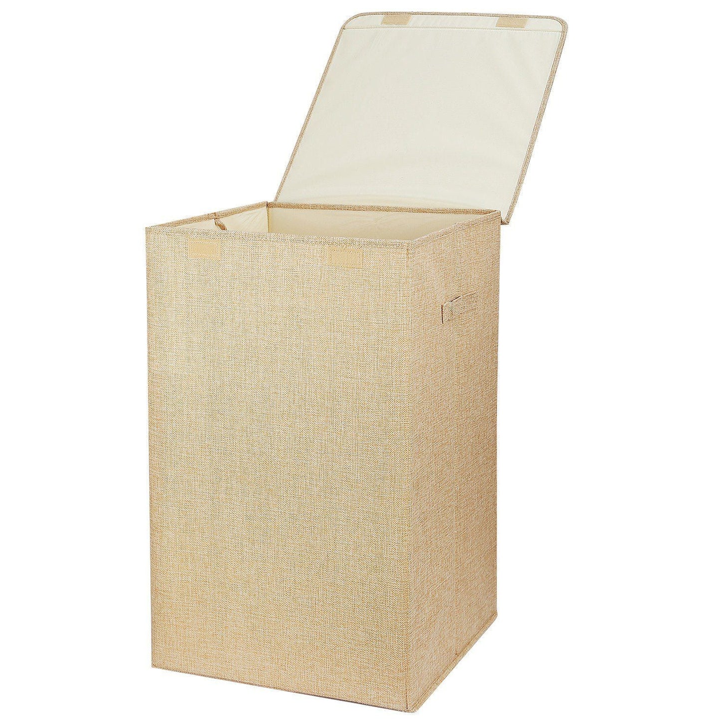 Foldable Laundry Hampers with Lid Brown Closet & Storage refund_fee:1200