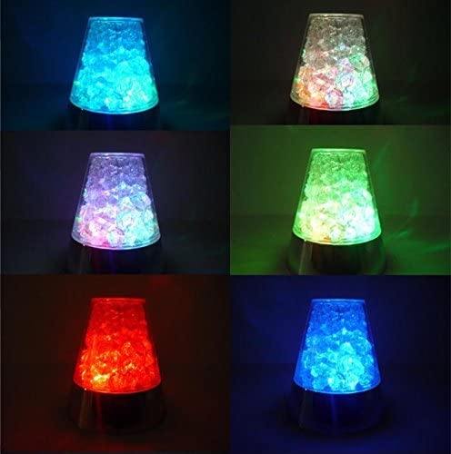 Ice Fiber Optic Light with Color-changing Crystal Base __stock:200 Indoor Lighting refund_fee:1200 Warranty