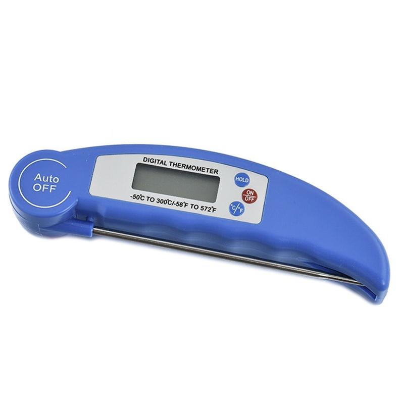Instant Digital Meat Thermometer Probe for Grilling and Cooking Blue Kitchen & Dining refund_fee:800 Warranty