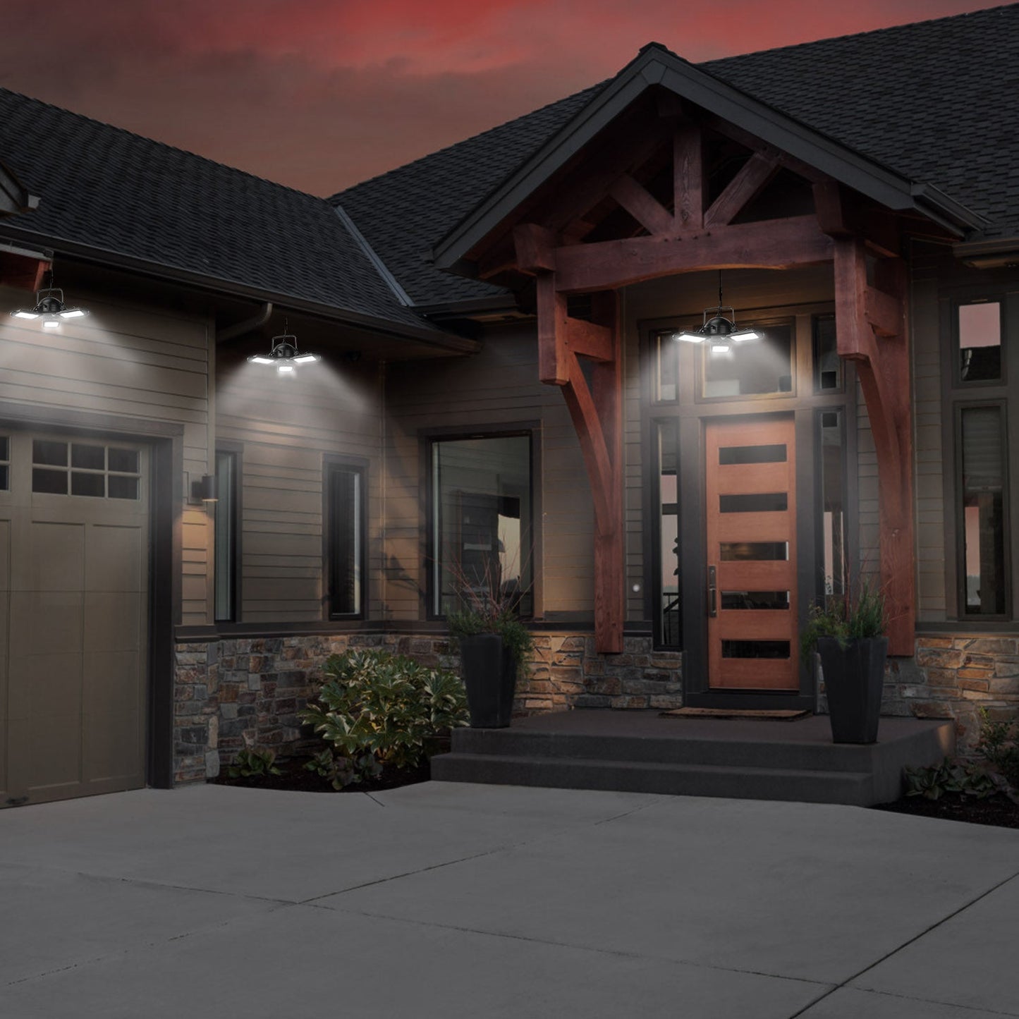 IP65 Waterproof Solar Pendant Lights __stock:50 Outdoor Lighting refund_fee:1800 Warranty