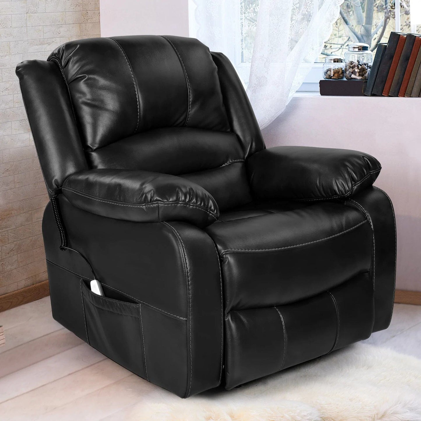 K925 Power Lift Chair Black __stock:400 Furniture and Décor refund_fee:3800