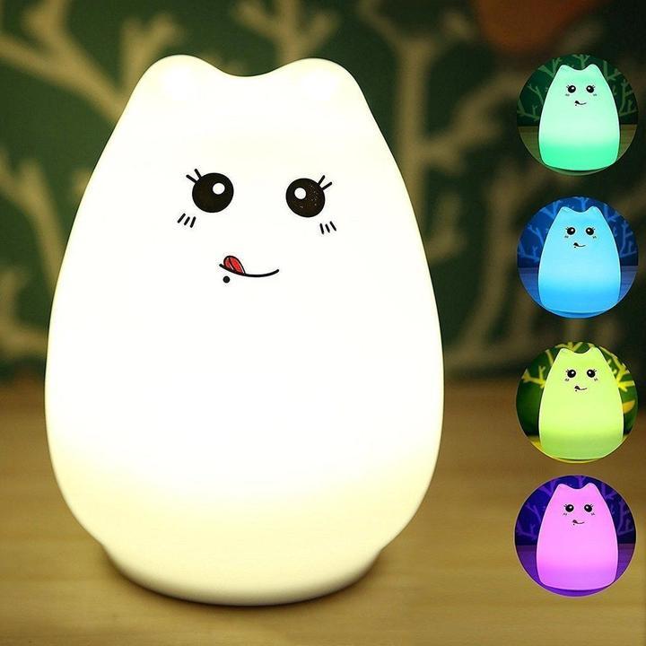 Kitty LED Night Light Cheeky Indoor Lighting refund_fee:1200 Warranty