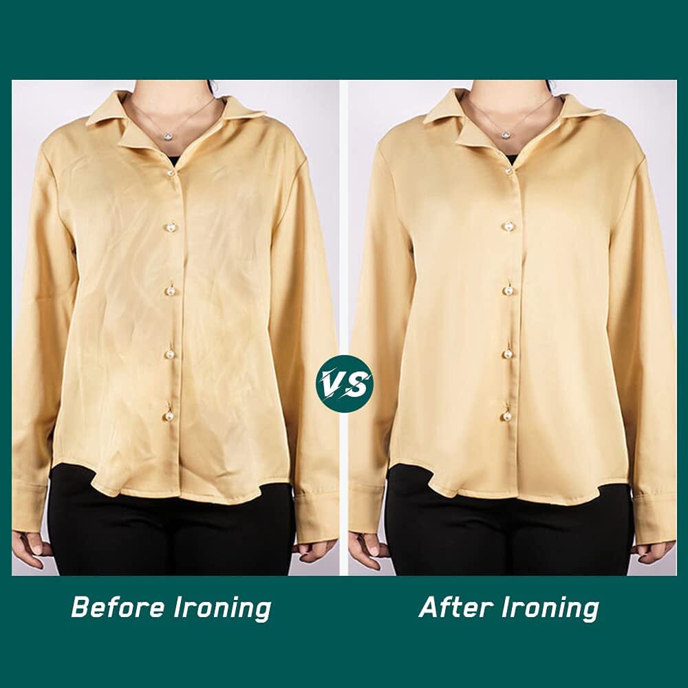 Portable Handheld Steam Iron - Non-Stick Ceramic Soleplate __stock:200 Household Appliances refund_fee:1200 Warranty