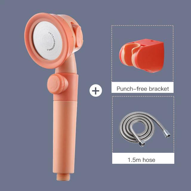 Pressurized Rain Shower Set Orange Set 3 __stock:500 Bath refund_fee:800