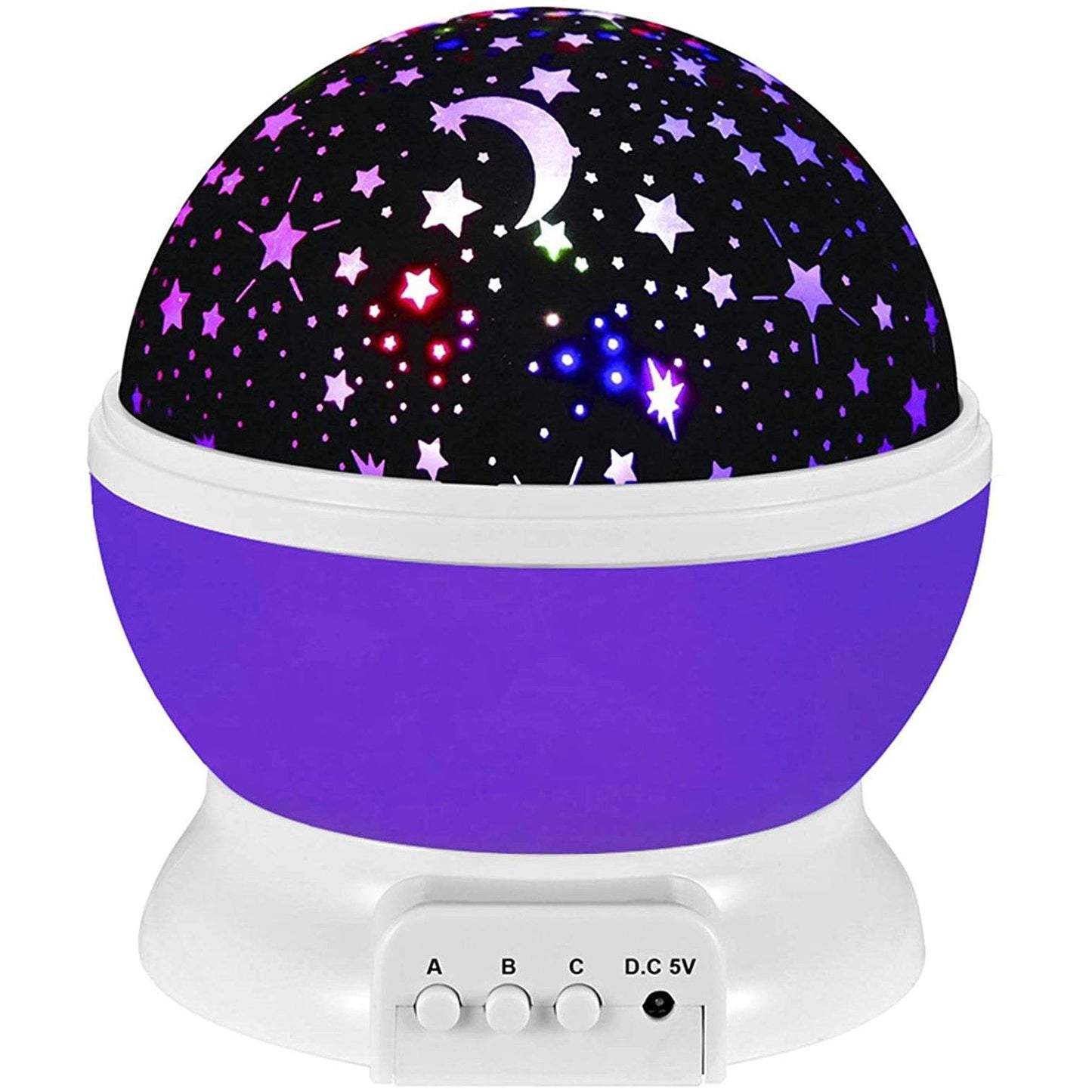 Star Nightlight Projector for Kids Purple __stock:200 Indoor Lighting refund_fee:800 Warranty