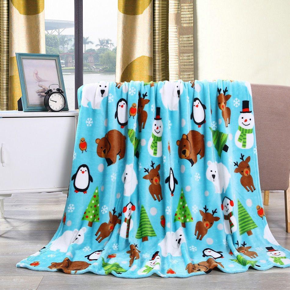 Super Soft Blanket - Assorted Styles Holiday Pals __label2:BOGO 30% OFF Bedding refund_fee:800