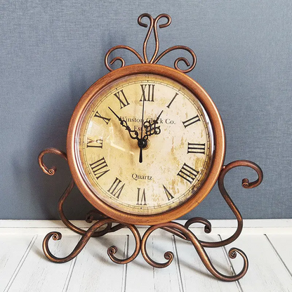 Nostalgic Table Clock