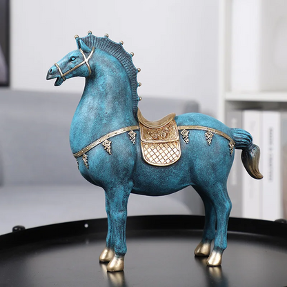 Timeless Warhorse Sculpture
