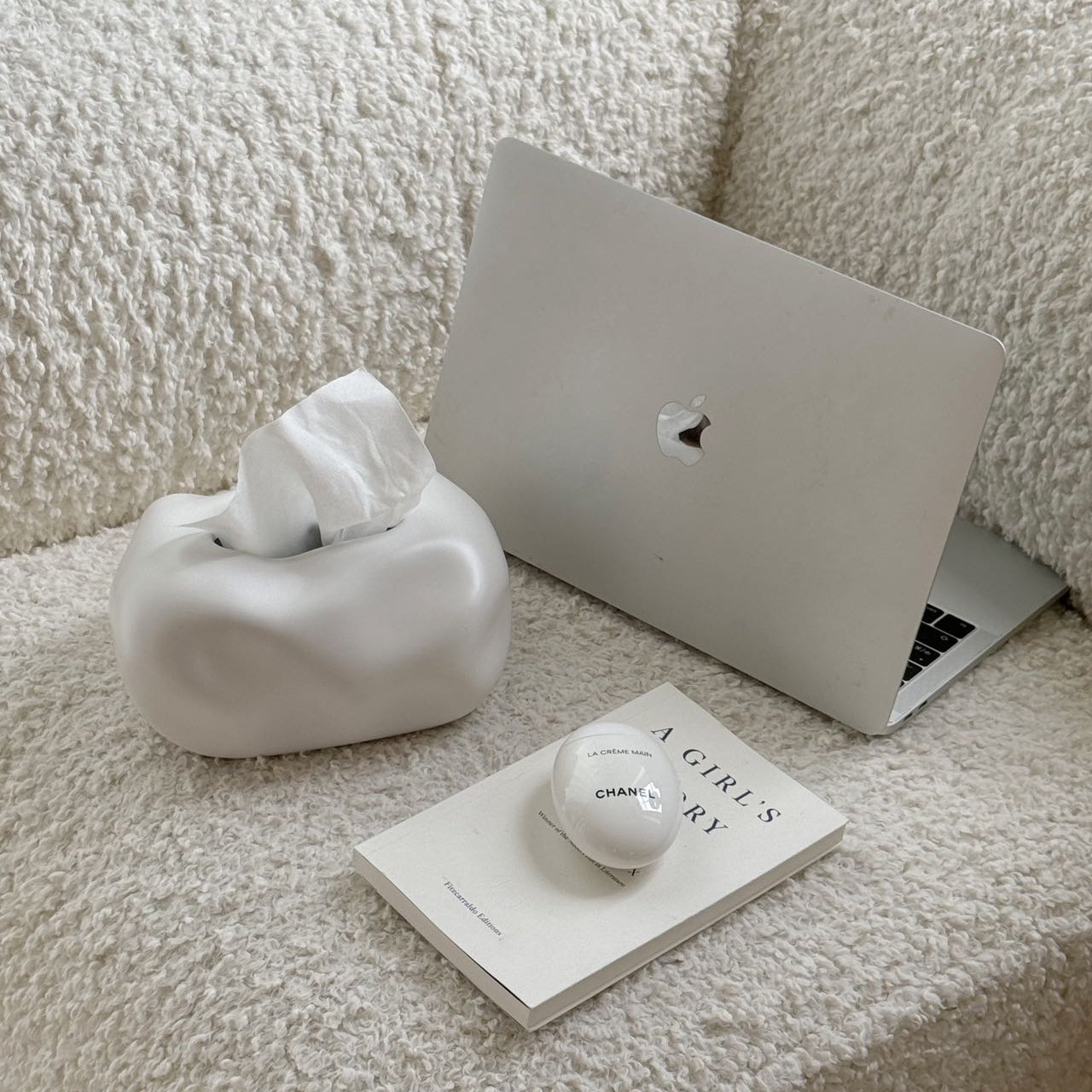Cloud Ceramic Tissue Box