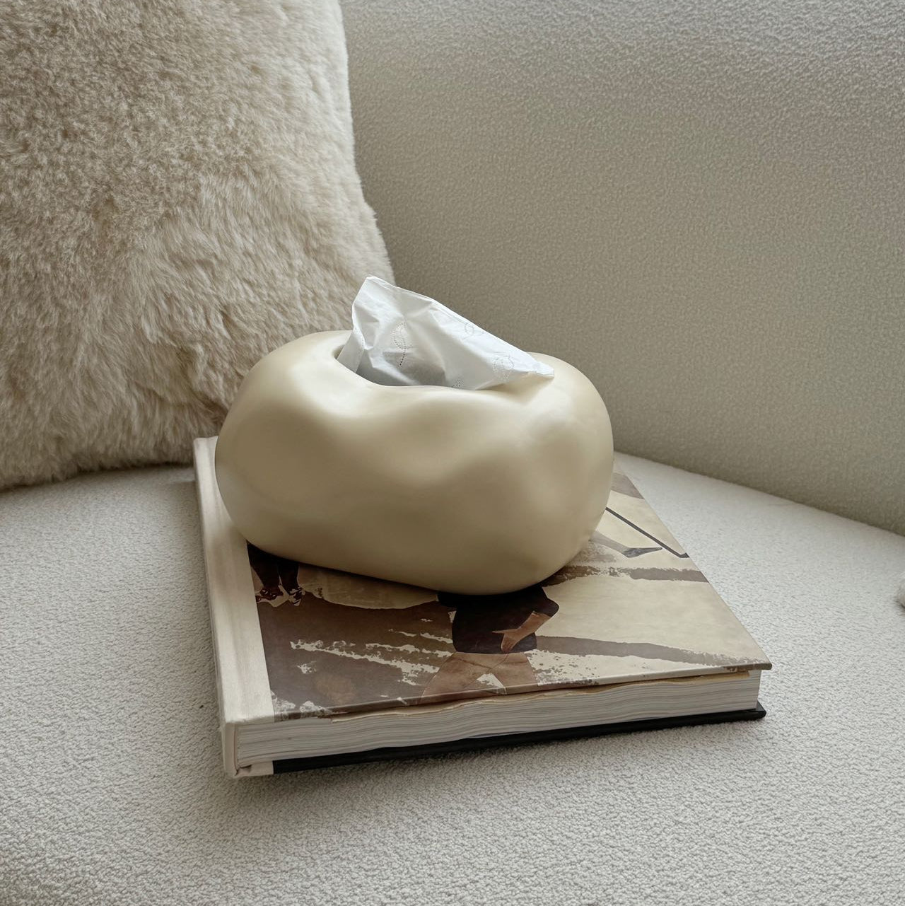 Cloud Ceramic Tissue Box