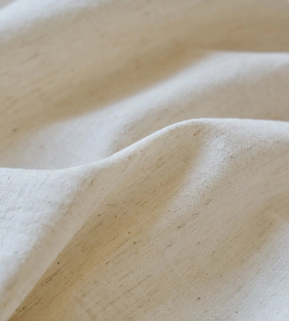 Textured Embroidered Ruffle Linen Bedding Set