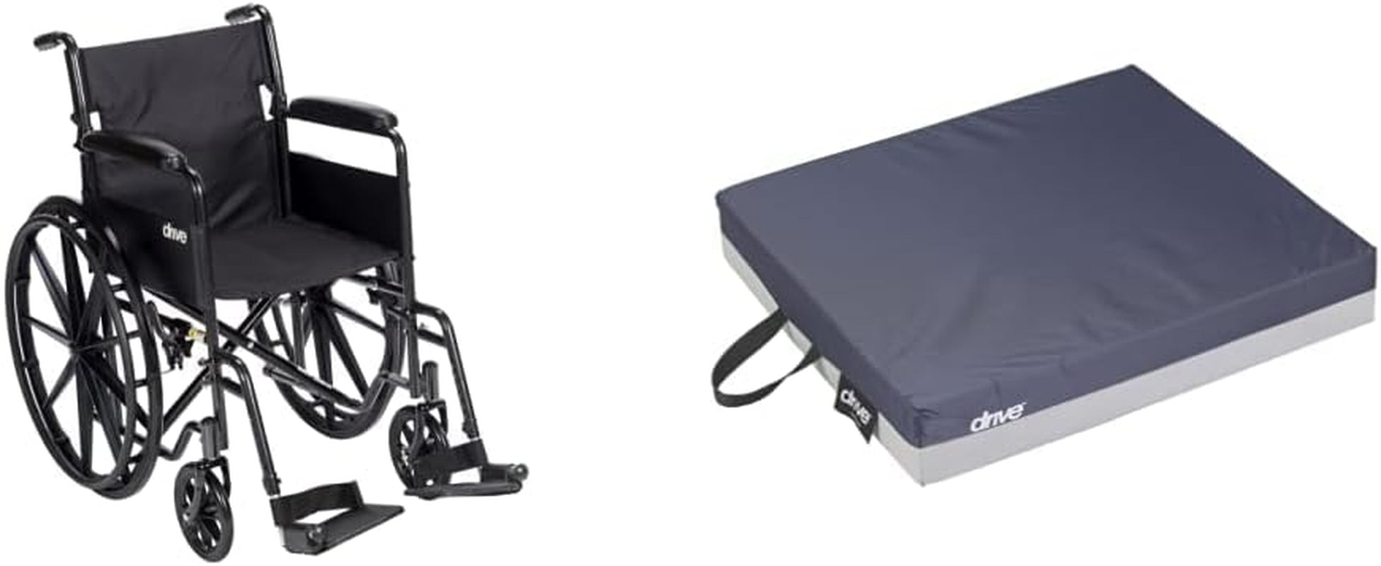 Drive Medical SSP118FA-SF Silver Sport 1 Silla de ruedas de