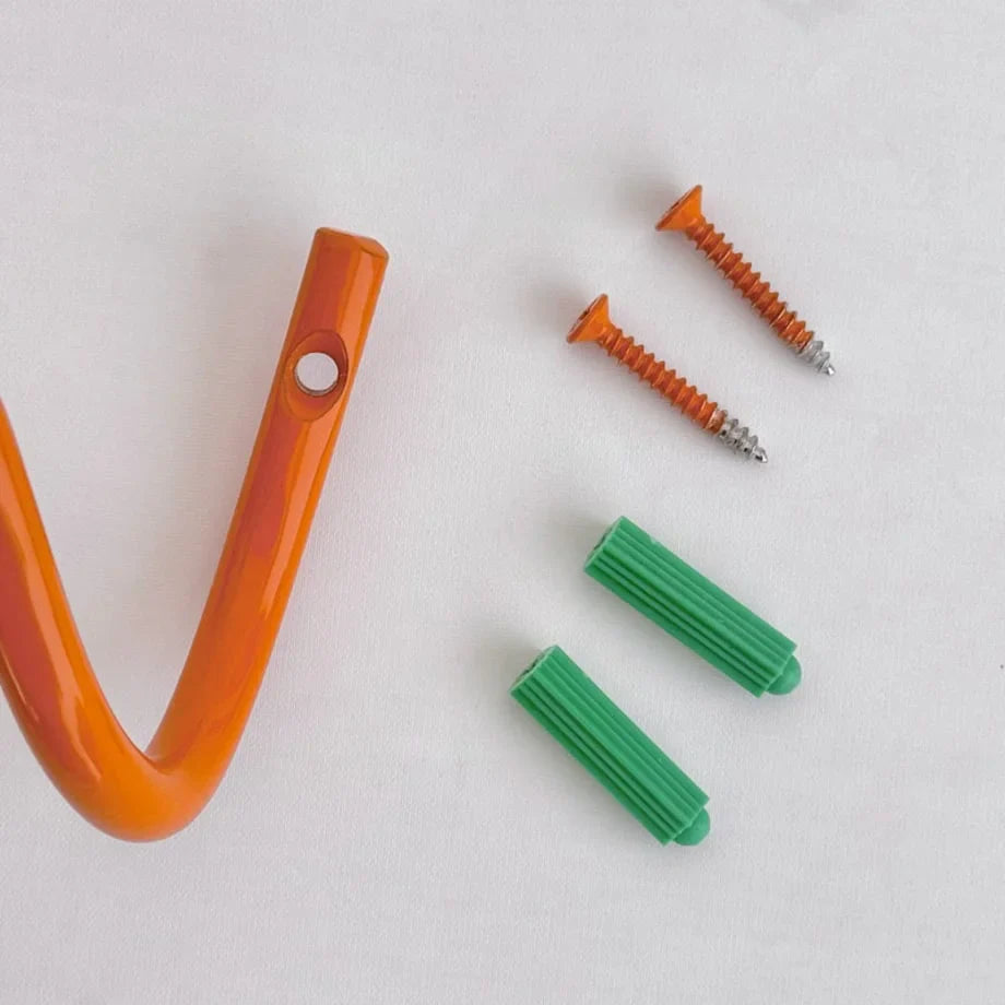 Wavy Coil Metal Wall Hook