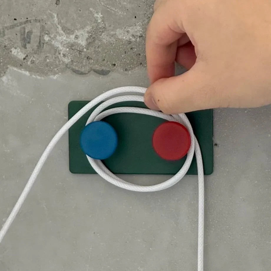 Matte Colorblock ABS Decorative Hooks