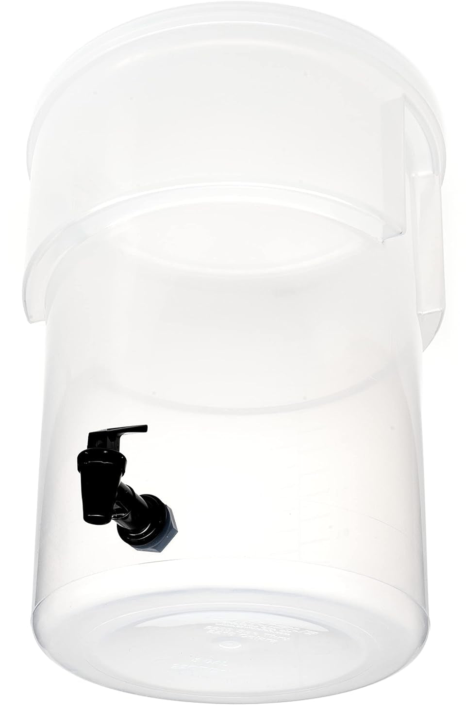 Carlisle Foodservice Products Plastic round Beverage Dispenser, 5 Gallons, Translucent Beverage Serveware Dining & Entertaining Dinnerware & Serveware Home & Kitchen Iced Beverage Dispensers Kitchen & Dining Serveware