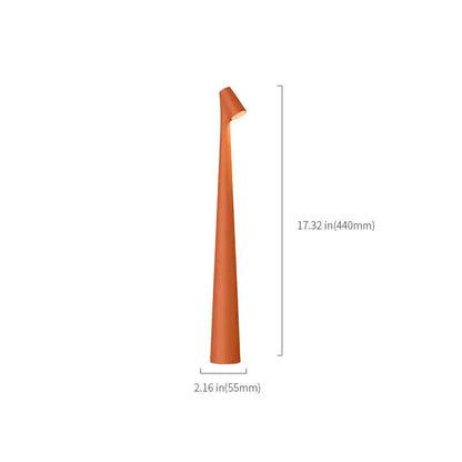 Sculptural Metal Cordless Touch Lamp