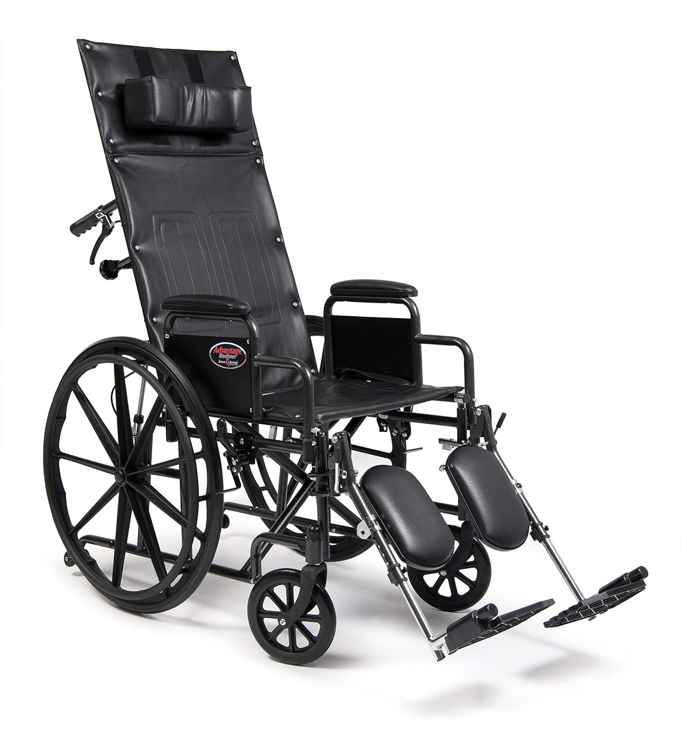 Everest & Jennings Advantage Reclining Wheelchair, High Back & Removable Headrest, 16" Seat Mobility & Daily Living Aids Mobility Aids & Equipment Mobility Scooters & Accessories Self-Propelled Wheelchairs Wheelchairs