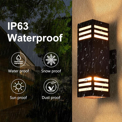 Outdoor Wall Lights, Modern Porch Lights IP63 Waterproof Outdoor Light Fixture, Oil Rubbed Bronze Aluminum Exterior Light Fixture, Outdoor Lights for House Garage Lighting & Ceiling Fans Outdoor Lighting Porch & Patio Lights Tools & Home Improvement Wall Lights