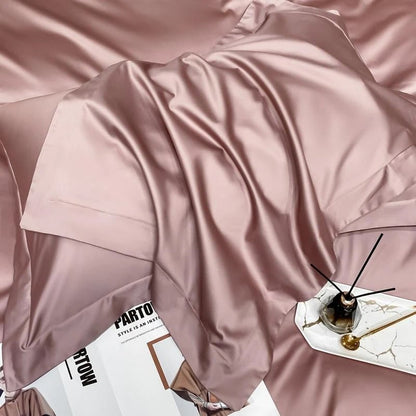 Neo Rosy Brown Cotton Bedding Set