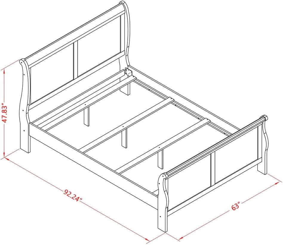 East West Furniture Bedroom Sets, Queen Bedroom Furniture Bedroom Sets Furniture Home & Kitchen