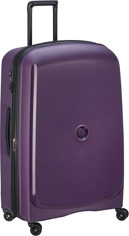 Delsey Adults-Unisex'S Suitcase, Purple, XL (83 Cm-123 L + 11 L) Clothing Luggage Luggage & Bags Luggage & Travel Gear Shoes & Jewelry Suitcases