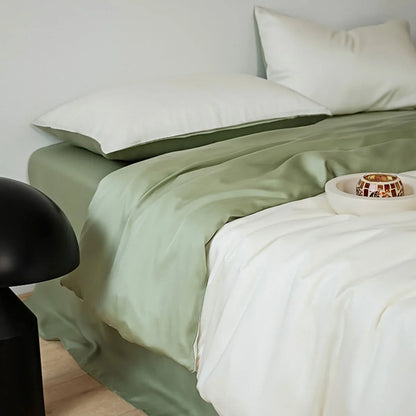 Silky Smooth Reversible Cooling Tencel Bedding Set
