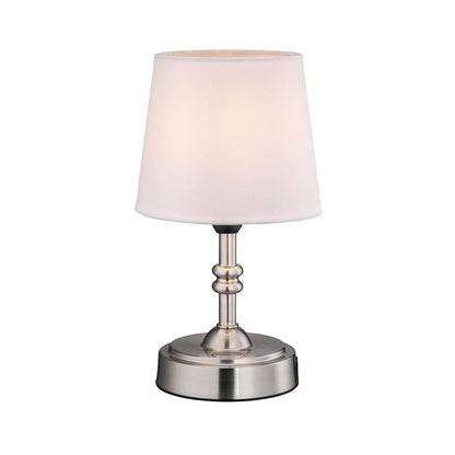 LED Retro Fabric Cordless Table Lamp