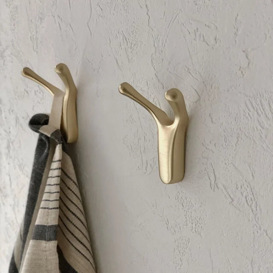 Smooth Branch-Shaped Metal Decorative Hooks