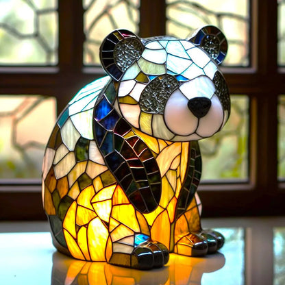 Stained Glass Animal Lamp