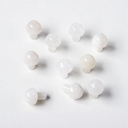 10 pcs Mini champignon de quartz clair